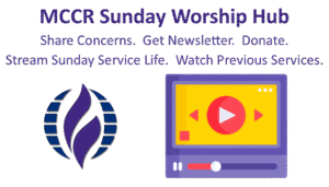 MCCR Sunday Worship Hub